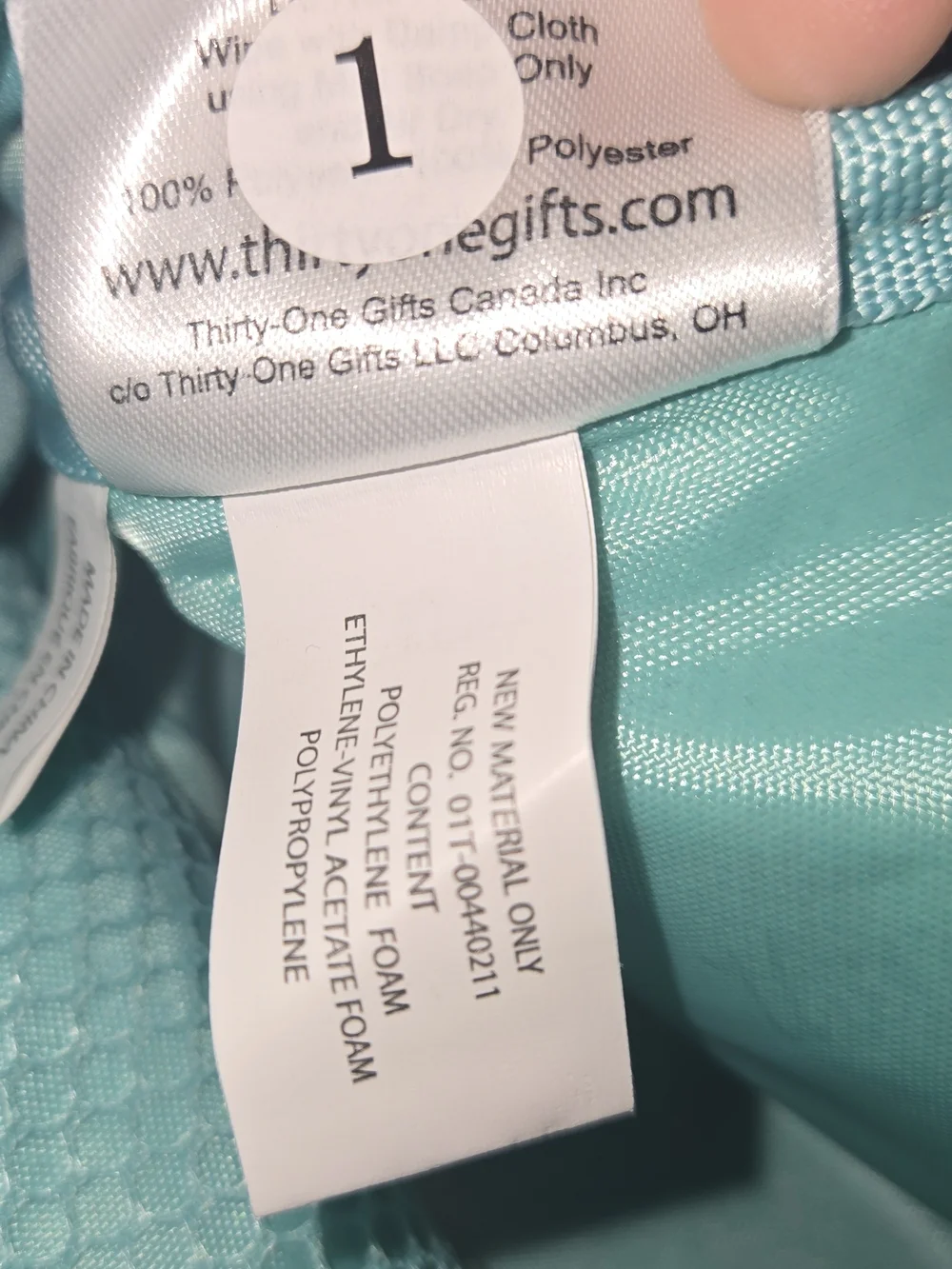 thirty-one Multicolor Geometric Tote with Black Straps - Picture 4 of 12
